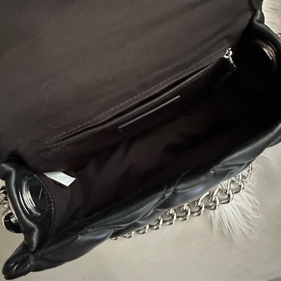 Marc Jacobs Quilted Smooth Leather Shoulder Crossbody Bag Black - Picture 7 of 15